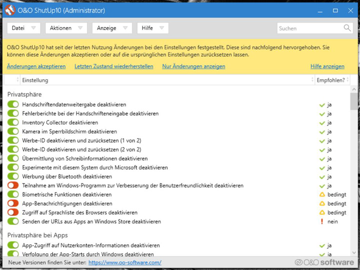 Windows 10 Spionage: Spy Funktionen abschalten!